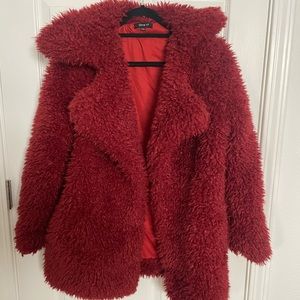 Reddish coat
